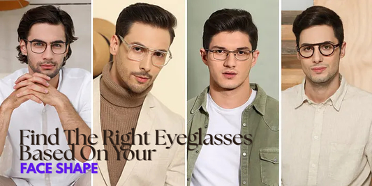 Guide For Men: Find The Right Eyeglasses Based On Your Face Shape